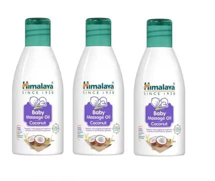 Himalaya Baby Massage Coconut Oil For Enhances Baby Growth,100 Ml (Pack of 3)-image-21