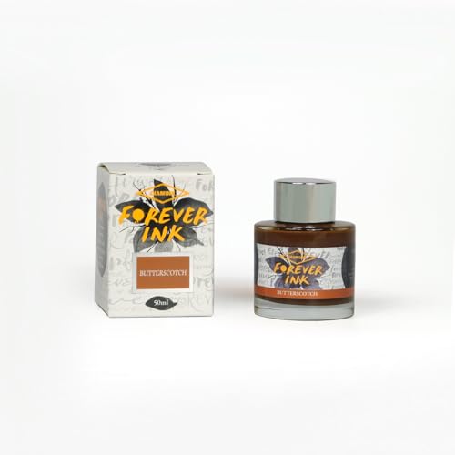 Diamine Forever Ink Butterscotch encre stylo plume flacon 50ml