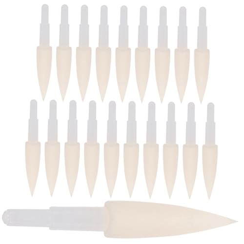 Homoyoyo Upgrade Your Writing 20pcs Sponge Brush Pen Tips for Calligraphy Pen Parts