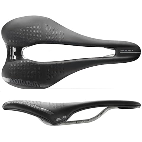 Selle Italia SLR Boost Superflow Saddle, Ti 316, Black, 248 x 145mm Cover
