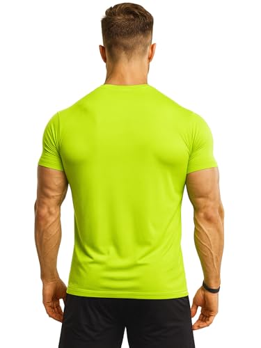 Image of 3Colours RGB Active Fit Men's Sports T-Shirt - Lightweight Quick Dry Polyester Gym & Running Wear-Shake
