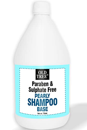 Old Tree Pearly Shampoo Base for Making (750 ML) | Sulphate-Free, Paraben-Free | Homemade DIY