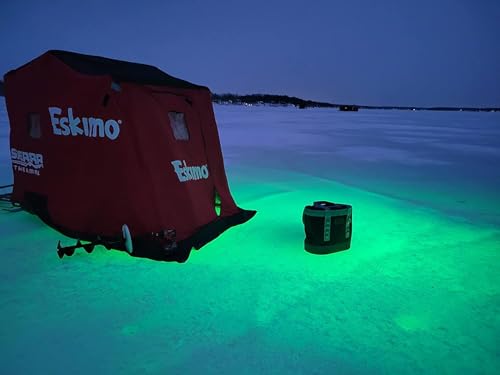 Green Blob Outdoors Underwater Fishing Lights, 12 Volt Battery Powered LED for Snook, Crappie, (Green, 15000) - Thumbnail 7