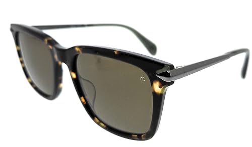 Rag & Bone RNB5044/S 4N3 4N3 Havana Khaki Square Sunglasses for Mens