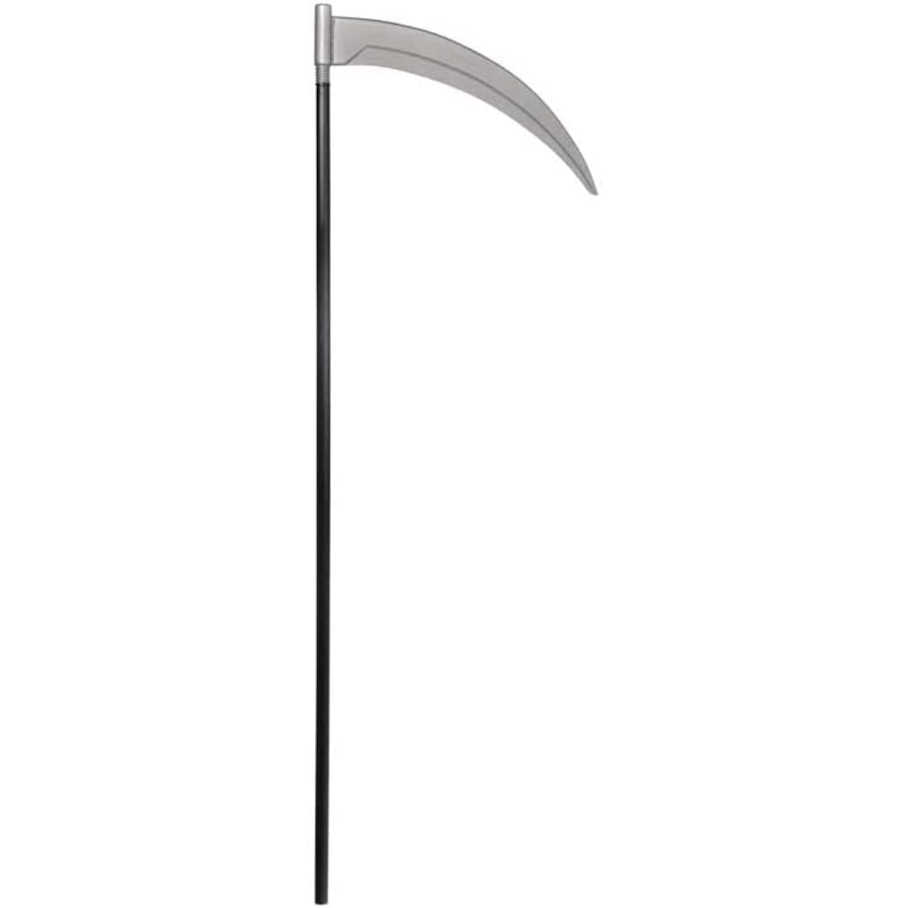 Amscan 9912957 - Halloween Grim Reaper Scythe Fancy Dress Prop - 1m
