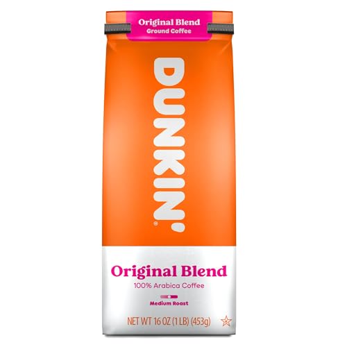 Dunkin' Donuts Original Blend Ground Coffee, 453 g