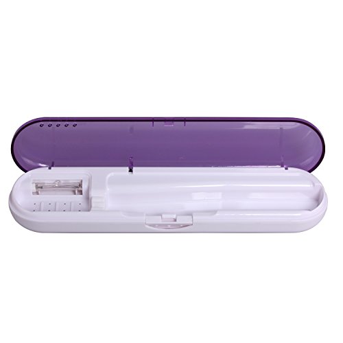 Toothbrush Case, eJiasu Toothbrush Holder Travel (Purple) - Thumbnail 6