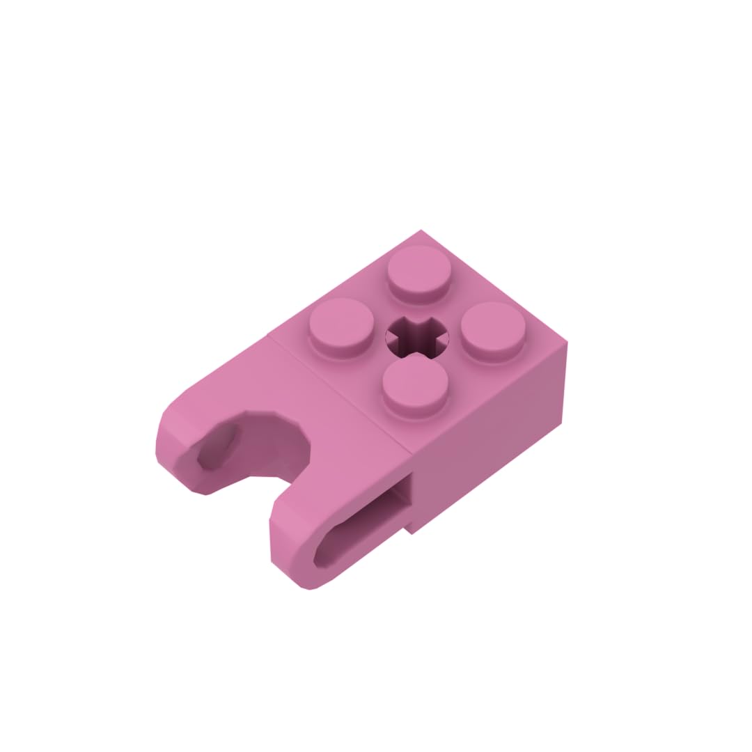 GDS-1206 92013 Hinge Brick Technic Brick Special 2x2, Dark Pink, 10 PCS โ image 1