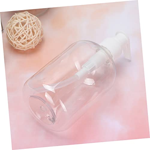 IMIKEYA 5Piezas Jabón Líquido con Bomba Blanca de Dispensadores de para Hogar y Exterior Recipientes Prácticos y Reutilizables