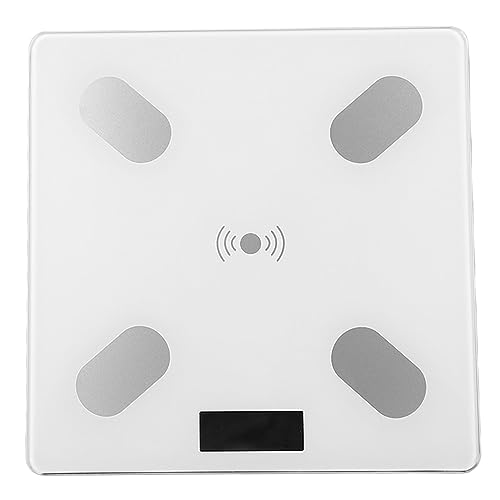 Generic Escala de Peso, Balanza Digital de Vidrio Templado USB Recargable para Pesar