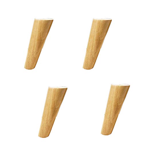 Inclinación Muebles de Madera Piernas de Repuesto,Patas de Mesa,Patas Madera,Mueble Pata del Armario,Patas Madera Cama, Sofá Pies,Patas de Soporte para Muebles,Estilo Nórdico,70cm
