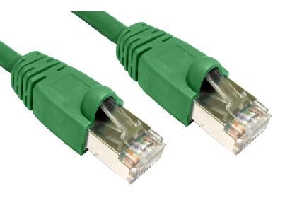 rhinocables Short CAT6 LAN Wire - Shielded Full Copper RJ45 Patch Lead for Modems WiFi Routers, Consoles & Media Devices