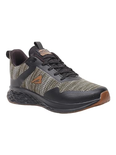 Image of Impakto EverStride Men Running Shoes | Badminton Sport Shoes | Non Marking Sole for Sport Activity | Cushioned Insole | Skid Resistant