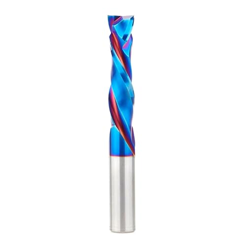 Image of Amana Tool Spektra Extreme Tool Life Coated Solid Carbide CNC Compression Spiral Router Bit, 46199-K, 1 /2 D x 2 CH x 1 /2 Shank x 4 Inch Long