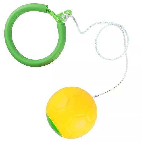 LATRAT Pelota de salto con contador, pelota de salto para niños, tobillo, cuerda de saltar, para niños, adolescentes, adultos, color aleatorio