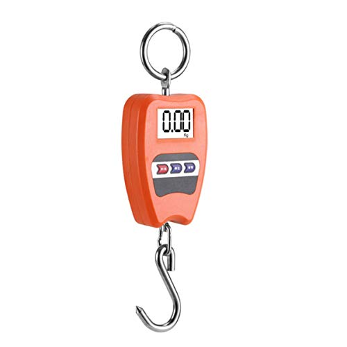 RHHWJJXB Portable Electronic Scales, Electronic Crane Scales, 200kg Precision Kilograms of Luggage Scale