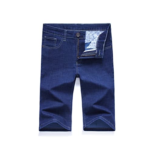 Short en jean bleu business léger et élégant pour le bureau en été