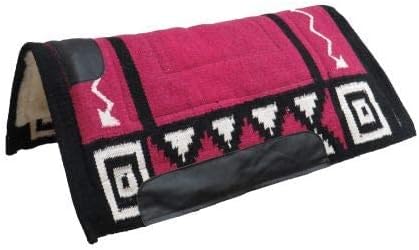 Showman 36" x 34" Woven Wool Top Cutter Style Saddle Pad