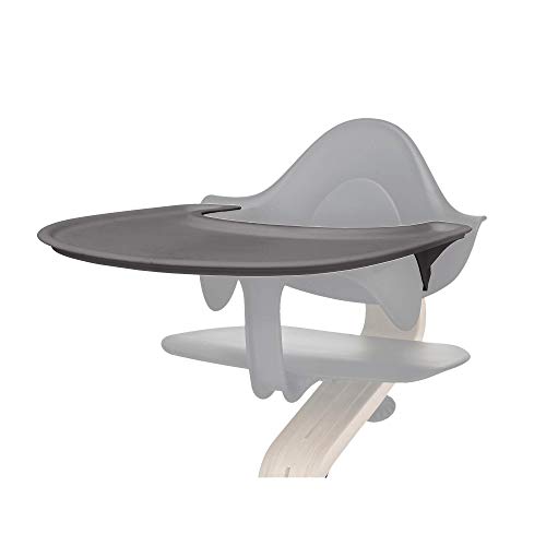 Tray by Evomove, Gray, Accessory for use with the Award Winning Nomi High Chair, Easy to Clean