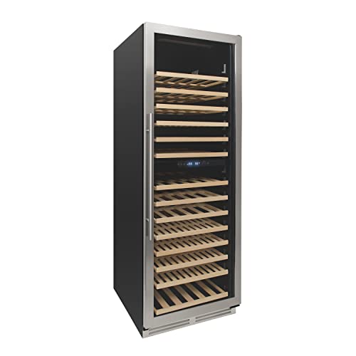 Avanti WCD165DZ3S 163-Bottle Dual-Zone Wine Cooler