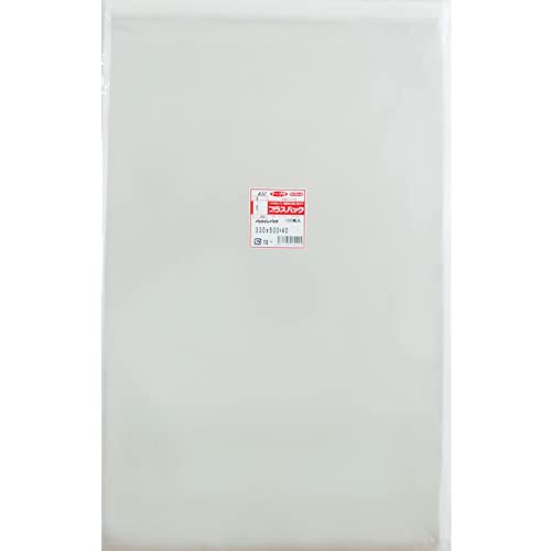 OPP袋 テープ付 横330x縦500+40mm (100枚) 30ミクロン