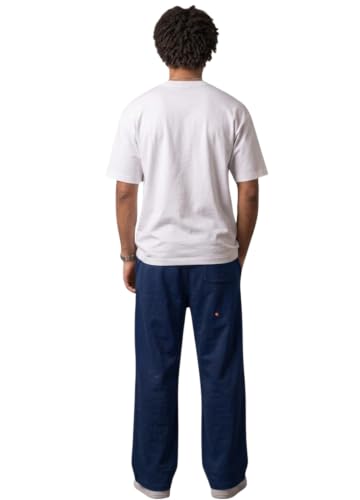 Image of Pure Cotton Men's Baggy Lower | Lower for Man Loose Fit with Pockets & Elastic Waist I Baggy fit Lowers for Gym, Jogging & Casual Wear