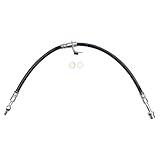 TRQ Front Left Brake Hose Driver Side Compatible with 2014-2019 Kia Soul 2015-2019 Soul EV