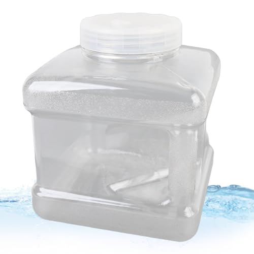 Contenedor de Destilador de Agua de 1.3 galones/ 5L, Botella de Agua Destilada de Reemplazo de Agua de Belleza en el Hogar para el Filtro de Destilador de Agua contra la Encimera