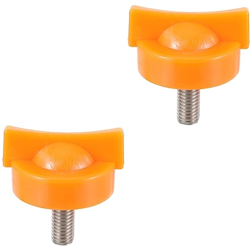 Cabilock 2 Piezas Accesorios Para Exprimidores Tornillo De Pelado De La Máquina Exprimidora Tornillo Para Exprimidor De Naranjas Repuesto Para Tornillo Pelador Agrios El Plastico Orange
