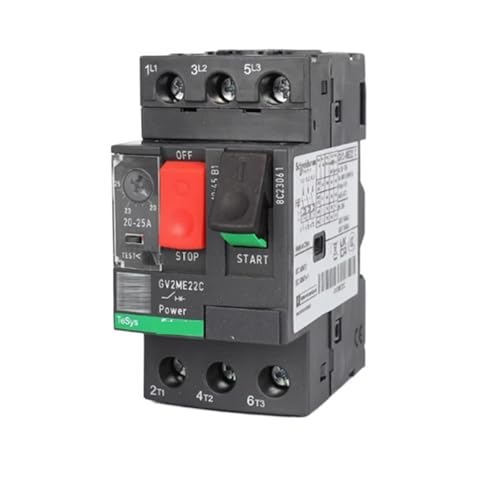 Disjoncteur de moteur électrique GV2ME22C contre les surcharges de machines