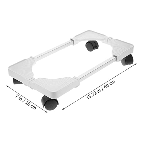 Soporte móvil para torre de computadora con ruedas, carrito para CPU con alta capacidad de carga, ideal para uso en casa y oficina miniatura 6