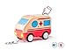 Woody Juguete de ambulancia de madera con luz y sonido Imagen de Woody Juguete de ambulancia de madera con luz y sonido