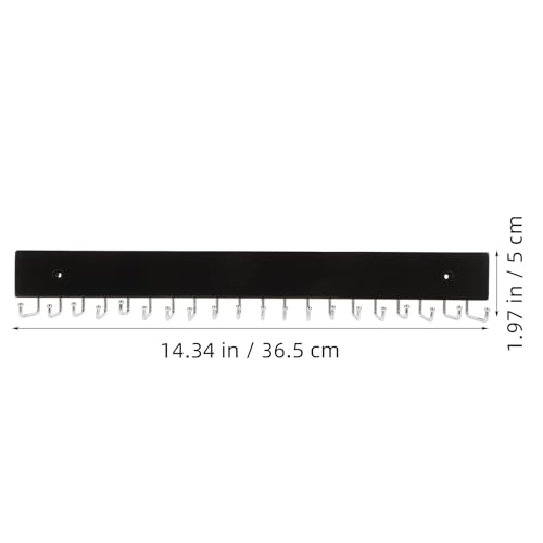 Porte-cravates mural multifonctionnel Zerodeko | Solution gain de place dressing - 6