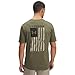 Under Armour Men's Freedom Flag Short Sleeve T Shirt, (390) Marine OD Green / / Desert Sand, XX-Large