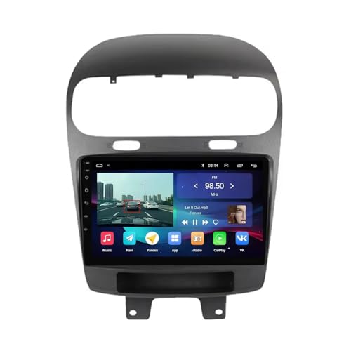 Navegador GPS para Fiat Freemont 2012 2015 2018 con Pantalla de 4 Núcleos 1G 16G y Mapas de la UE