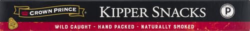Miniatura 11 de Crown Prince Kipper Snacks, Filetes de arenque en cubillo, ahumado naturalmente, 3.25 oz