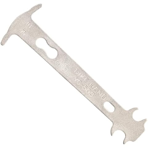 BikeHand Bicycle Chain Wear Indicator Tool Chain Checker - Compatible with Shimano Sram Campagnolo KMC & Other Brands for 7 to 12 Speed Chains - Maintenance for Road, Mountain & Hybrid Bikes Cover