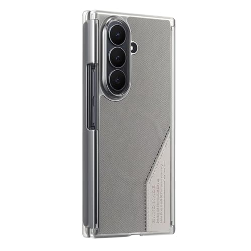 Évitez les chutes du Samsung Galaxy Z Trifold coque magnétique en tissu gris