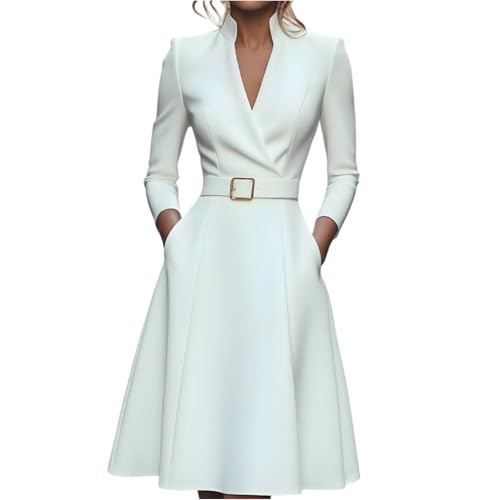 Robe longue chic pour femme au style de soirée raffiné et glamour
