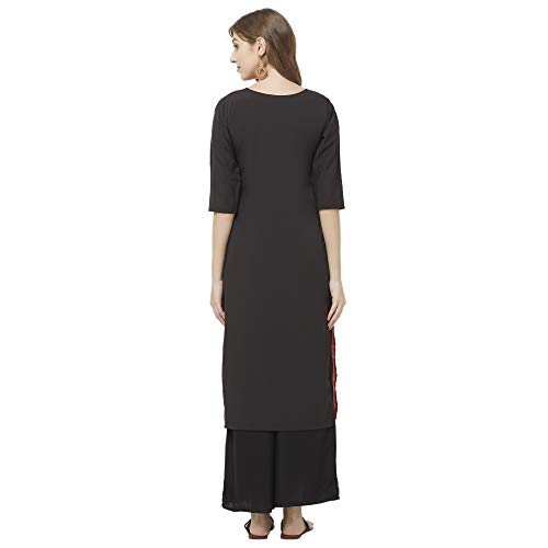 Image of LookMark Women's Crepe Kurta