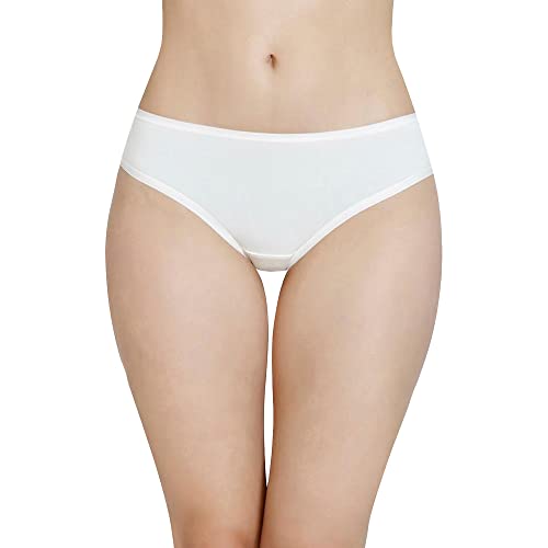 Image of Amante Solid Low Rise Cotton Bikini Panty Pack(Pack of 3)