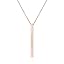 C. 2mm Vertical Bar|Rose Gold Engraving
