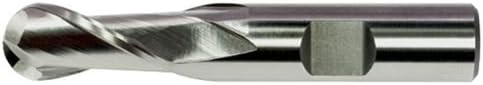 Alfa Tools SEB151371 1/8X3/8 Hs 2 Flute Ball Single End Mill