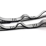 PRIOR FITNESS 2pcs Nylon Daisy Chain Straps for Aerial Yoga Hammock Swing Adjustable Aerial Silk Extender Strap Rope Anti-Gravity Yoga Extend Belts - Image 4