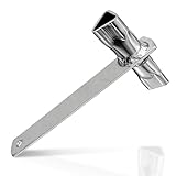 MFUSUL M12/M10 Dreikantschlüssel für Absperrpfosten, Doppelte Größe Pollerschlüssel, 3 Kant Schlüssel,Universal Pollerschlüssel Dreikant für Absperrpfosten, Poller, Parkplatzsperre