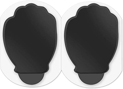 Easy@Home Tens Machine Pads 16 2"x3" Reusable Adhesive Electrode TENS Pads Replacement for TENS Electronic Pulse Massager in Hand Shape