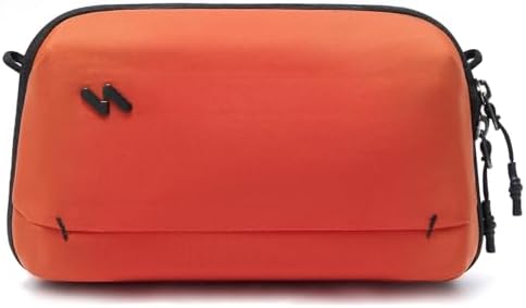 （08:30時点） Inateck ポータブル電子アクセサリーポーチ、防滴仕様の旅行用収納バッグ（ケーブル、モバイルバッテリー、ハブ、ヘッドホン用）、オレンジ
