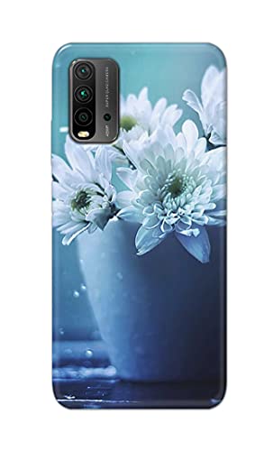 Image of PRINTFIDAA Flowers in The Glass On The Table Printed Designer Hard Back Case Cover for Xiaomi Redmi 9 Power -(TY) MVN1002