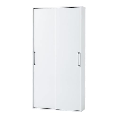 ディノス トイレ 洗面所 ランドリー収納 洗面所収納 隙間収納 すっきり隠せる薄型引き戸収納庫 幅90cm(サイズはありません ア:ホワイト)