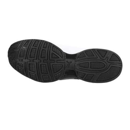 Image of Puma Mens Viz Runner Puma Black-Puma White Running Shoe